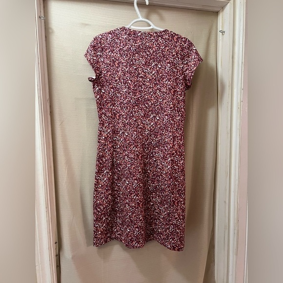 🔴L.l bean women’s mini short sleeve dress side pocket size small - Picture 5 of 6